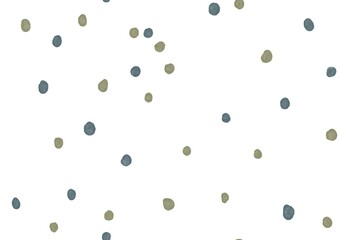 Colorful stains of paint abstract hand drawn seamless pattern.