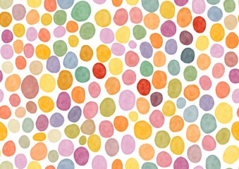 Colorful stains of paint abstract hand drawn seamless pattern.