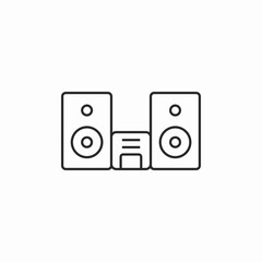 music player icon sign vector