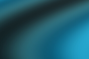 Teal blue gradient blur background with dark edges, ocean-inspired abstract texture for...