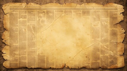 Old paper vintage texture background. Generative AI.