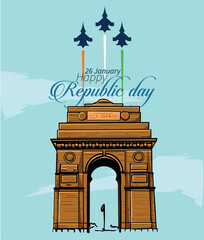 Obraz premium Republic day 5.eps