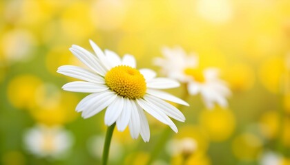 daisies in a field