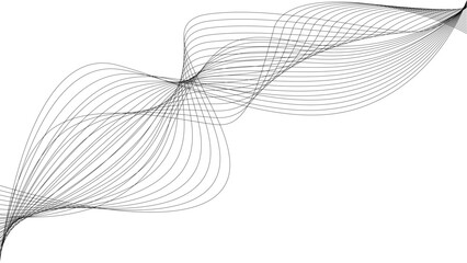 pattern background wavy strings and threads flowy art abstract sound or windy waves black elegant artsy tangle