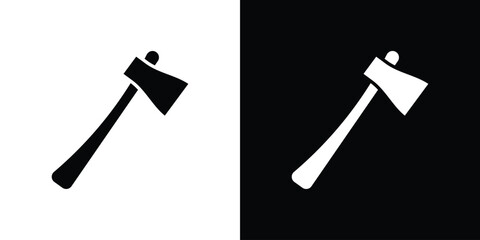 Axe icon illustration. icon templates pack.