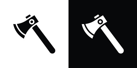 Axe icon illustration. icon templates pack.