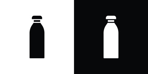 Bottle icon illustration. icon templates pack.