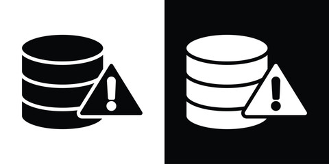 Data loss icon illustration. icon templates pack.