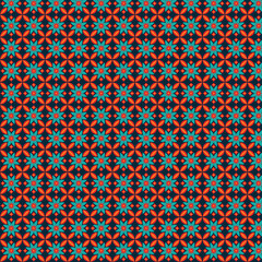 seamless geometric pattern with geometric shapes
