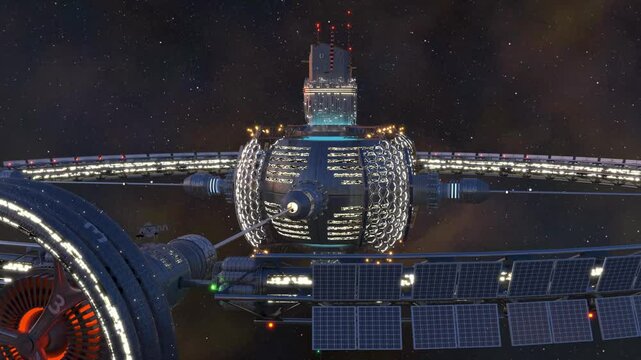 Spaceship Mega Structure in Interstellar Flight