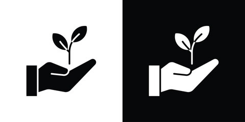 Eco-friendly icon illustration. icon templates pack.