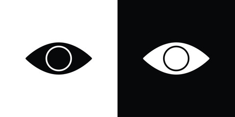 Eyes icon illustration. icon templates pack.