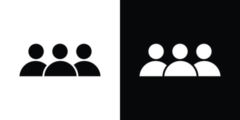 Group icon illustration. icon templates pack.