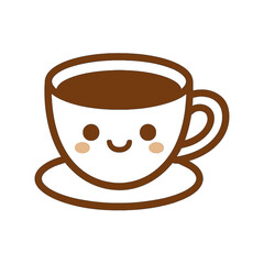 Coffee Cups and Beans Icon Set, Flat Coffee Icons, Cups and Beans Vector Design, Coffee Cup and Bean Vector Silhouettes, Isolated 4K Icons, Minimalist Coffee Icons, Cup and Bean Bundle Vector on White