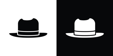 Hat icon illustration. icon templates pack.