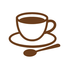 Coffee Cups and Beans Icon Set, Flat Coffee Icons, Cups and Beans Vector Design, Coffee Cup and Bean Vector Silhouettes, Isolated 4K Icons, Minimalist Coffee Icons, Cup and Bean Bundle Vector on White