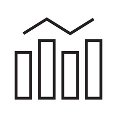Benchmark size icon. Dashboard rating, service business progress. Benchmark icon.
