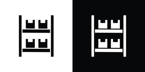 Obraz premium Inventory icon illustration. icon templates pack.