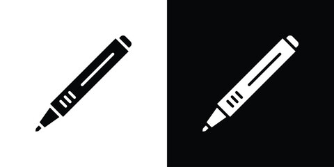 Marker icon illustration. icon templates pack.