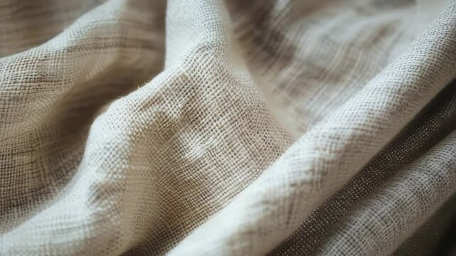 A linen texture background with subtle crosshatching, offering an organic and rustic aesthetic, Generative AI Videos.