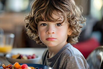 A pediatrician helping parents manage their 6-year-old child&rsquo;s food allergies, discussing meal plans and allergy-safe snacks.