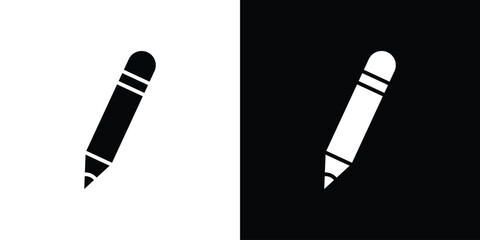 Pencil icon illustration. icon templates pack.
