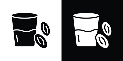 Ramadan iftar icon illustration. icon templates pack.