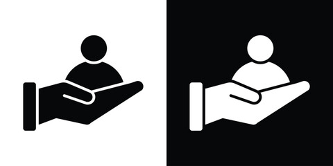 Retention icon illustration. icon templates pack.