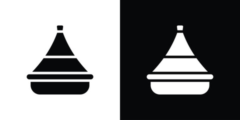 Tajine icon illustration. icon templates pack.