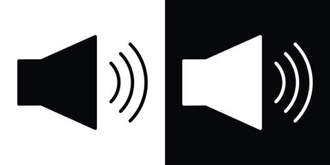 Volume icon illustration. icon templates pack.