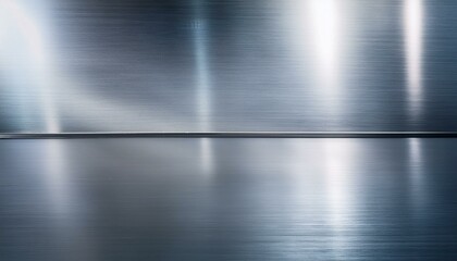 Brushed metal surface with highlights