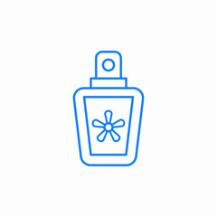 Obraz premium spray bottle perfume icon sign vector