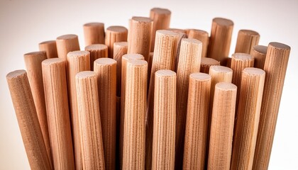 hardwood dowel rods pins for crafting and woodworking