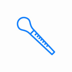 baby feeding spoon icon sign vector