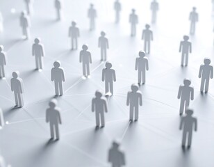 Connected figures network