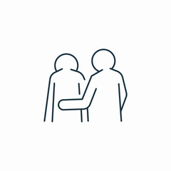 empathy compassioin icon sign vector