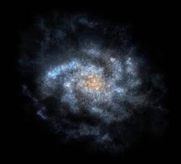 Massive spiral galaxy
