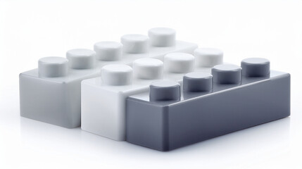 Fototapeta premium 3d rendered illustration of a cube isolated on white