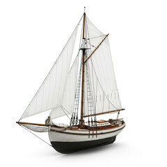 Obraz premium yacht in the sea