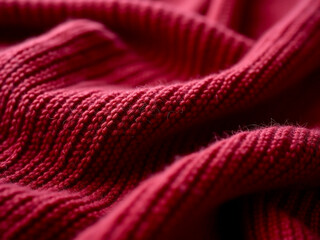red wool texture