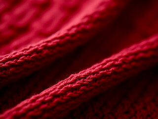 red wool texture