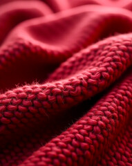 red fabric texture