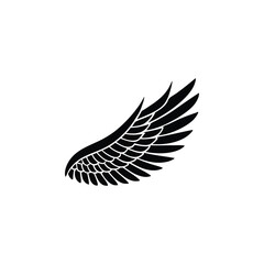  Black Eagle Silhouette – Minimal Vector Graphic