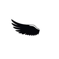  Black Eagle Silhouette – Minimal Vector Graphic