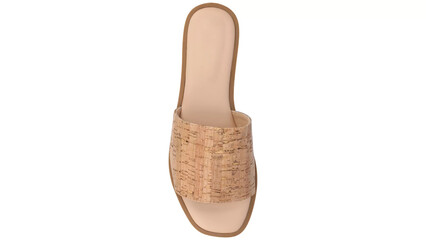 Stylish cork slide sandals for casual summer outings with a comfortable design