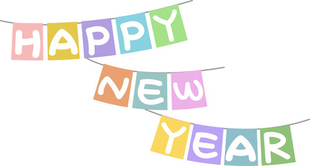 캘리그라피,해피뉴이어,happy,new year,happy new year,새해인사,가랜드,파티용품,현수막,배너,로고