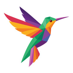 Obraz premium vector illustration of a colorful bird