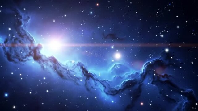 Nebula Symphony: A vibrant tapestry of cosmic wonder unfolds, with swirling nebulae, sparkling stars, and radiant celestial bodies. Witness the sublime beauty of the cosmos.