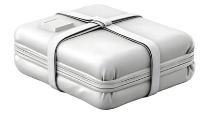 Securely Wrapped Package Ready for Shipping Delivery or Transportation