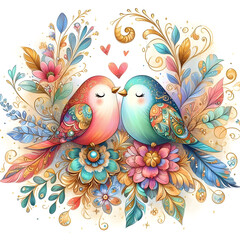 Cute birds
